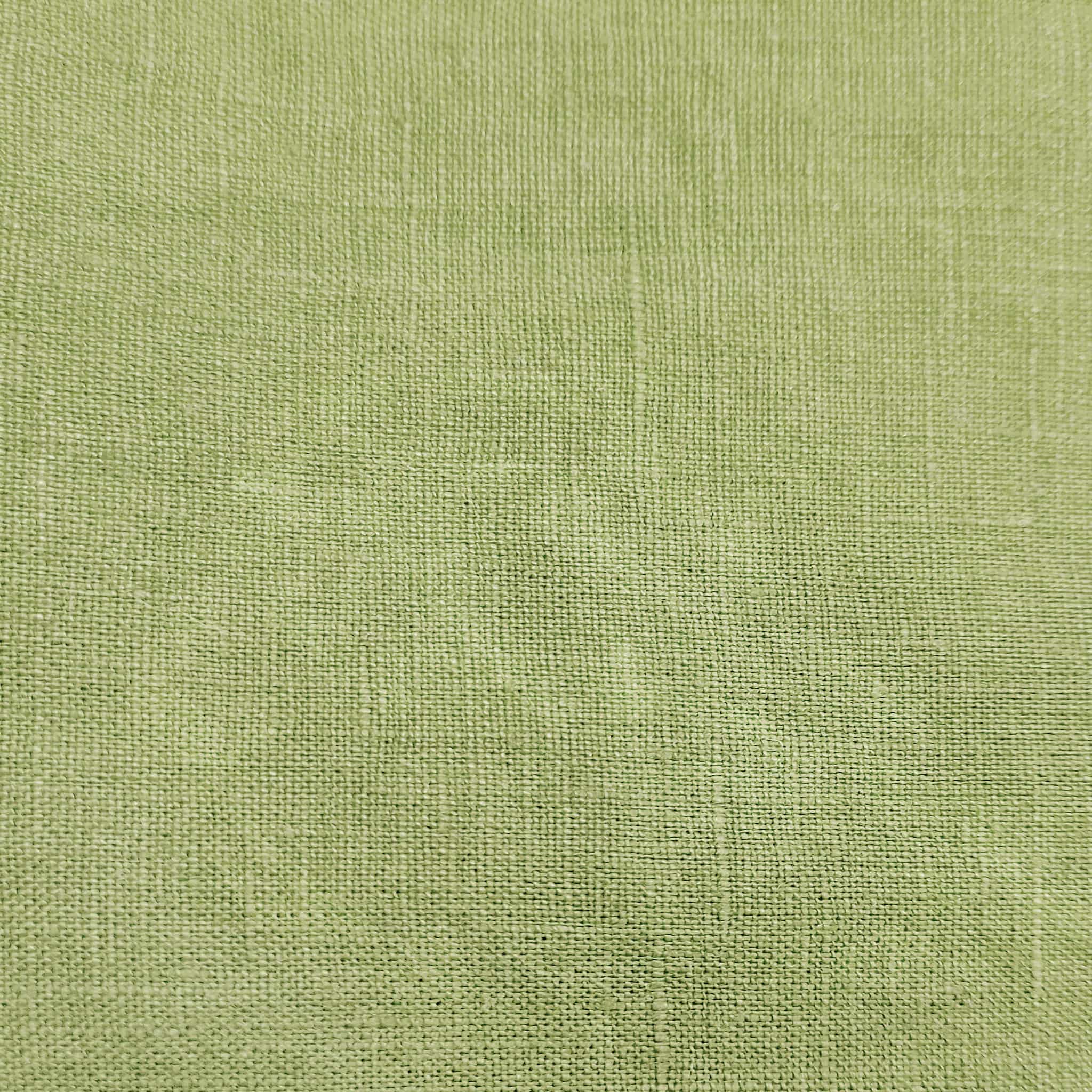 Avocado Linen Flat Sheet - Linen Time
