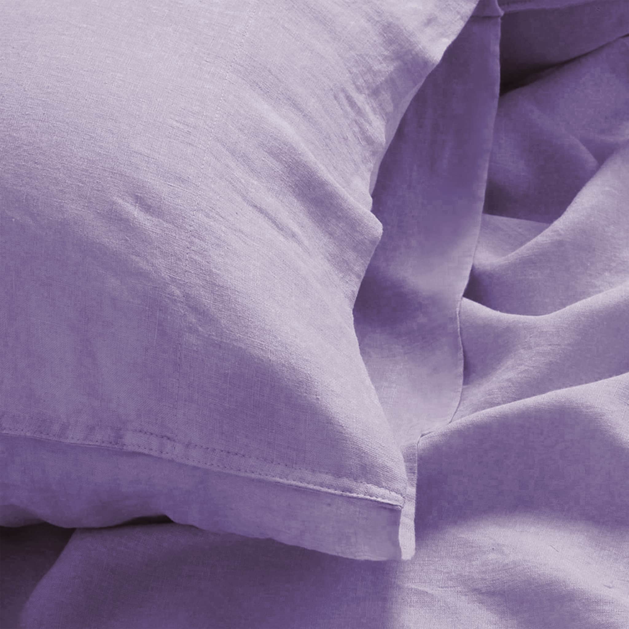 Lavender Linen Pillowcase Set - Linen Time
