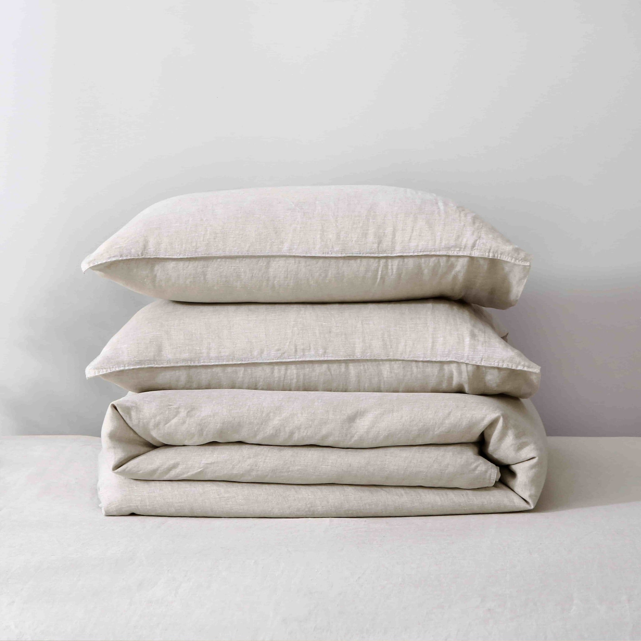 Natural Linen Duvet Cover Set - Linen Time