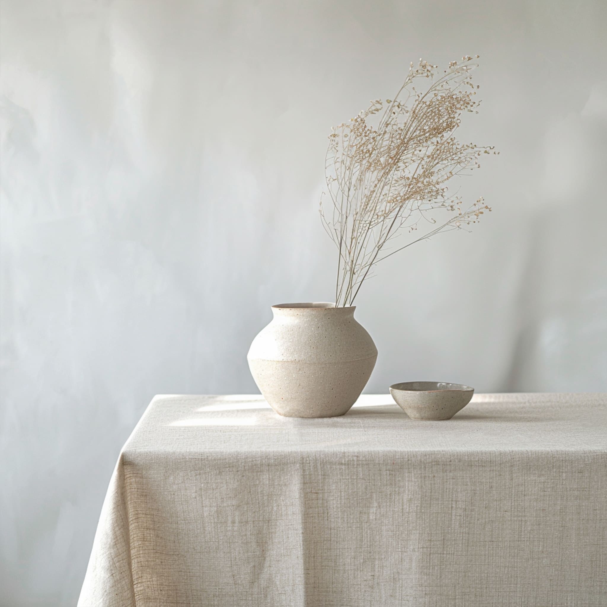 Natural Linen Tablecloth - Linen Time
