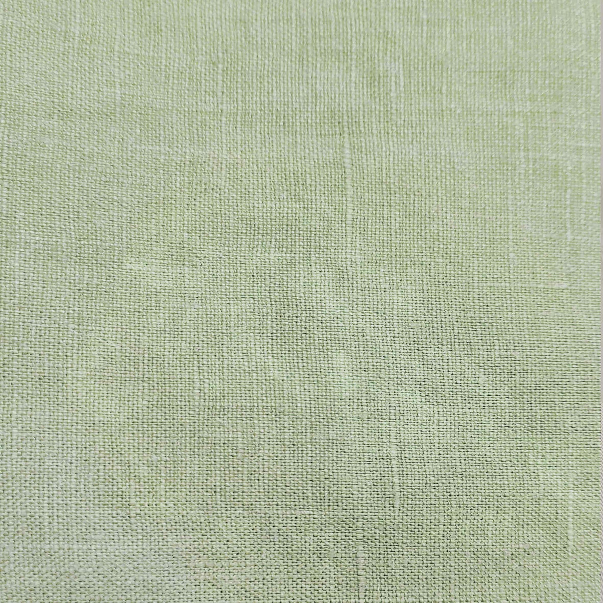Sage Green Linen Pillowcase Set - Linen Time - Detail 2